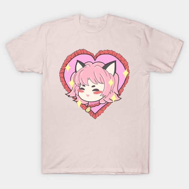 Tokyo Cat Cat - Cat Ichigo T-Shirt by PeachPantone